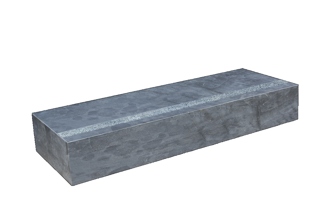 Vefhby 6m trapkantprofiel zelfklevend, trapkanten antislip flexibele rubberen treden antislip traptrede traprandbescherming voor binnen en buiten (zwart