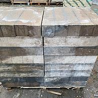 Betonblok strak 12x12x60cm Beige-bruin-zwart (restpartij)