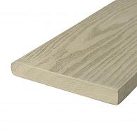 De bullnose plank is voorzien van een elegante afronding aan één zijde. Overweegt u om de vlonderplanken te gebruiken als plantenbak of zitplek? Dan kun je deze met de bullnose planken op een prachtige manier afwerken.
Bovendien zijn de bullnose planken verkrijgbaar in dezelfde kleuren als de Timbertouch® vlonderplanken, waardoor je een harmonieuze combinatie kunt creëren.