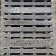 Liniaire grastegel antraciet