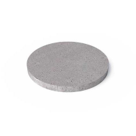 Oud hollands tegel rond 80x7 cm grijs