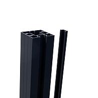 Fencyscherm Aluminium afdichtprofiel Antraciet 7016 2200mm
