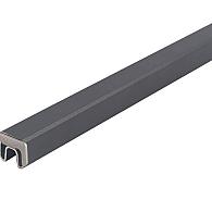 Fencyscherm Aluminium bovenlijst laag model  Antraciet 7016 1770mm