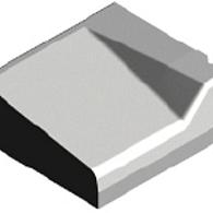 INRITB 18/20 18x50x50 rechts grijs vis