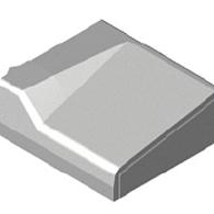 INRITBK 13/15 18x45x50 links grijs vis