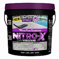 Mbi gator nitro x fijn 12.5 kg zwart