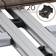 WM P20 parrallel connector (verpakking 50 st.)