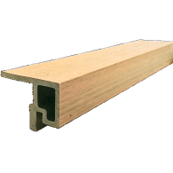 Legro AC10 Rhombus aansluitprofiel 6x4,3x360 cm (w.m.60x35) Maple