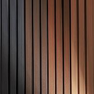 Legro FS15 Rhombus 15x2x360 cm (w.m.140mm) Burned Wood