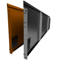 Rigidline 560 x 2200 mm Corten