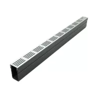 Aco slimline 100cm, met Blank alu. rooster 100