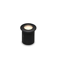 Arada ring zwart grondspot | warmwit | 0,5 watt 12 volt