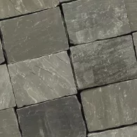 Kandla grey dun kassei-gekalibreerd 14x14x2.5cm