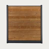 Thermo rabatplank rhombus (wb 129mm) grenen 20x140x1785mm