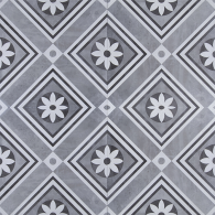Geoceramica® 60x60x4 concreet flower dec