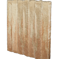 Palissade splitton 12x12x100cm mont blanc