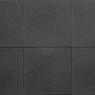 Tuintegel 40x40x5cm zwart mini facet