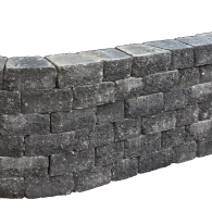 Pilestone coal 23/17x21.5x10cm