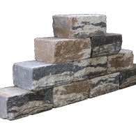 Straight block 35x20x15 kilimanjaro