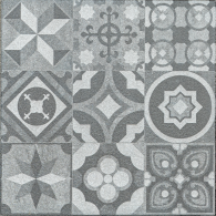 Geoproarte mosaic modern grey deco 60x60x4 cm