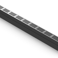ACO Slimline met blank alu rooster 100 cm