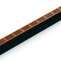 ACO SlimLine met corten designrooster 100 cm