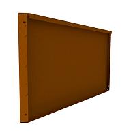 SC Fixed Height Line hoogte 560 mm paneel 1000 mm Corten