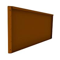 SC Fixed Height Line hoogte 560 mm paneel 1200 mm Corten