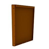 SC Fixed Height Line hoogte 560 mm paneel 400 mm Corten