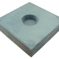 Knikkertegel 30x30x6 geel