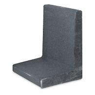 L element 50x50x100 zwart