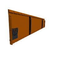 Flexline 400 x 2160mm Gegalvaniseerd incl. 5 grondnagels en verbindingsset