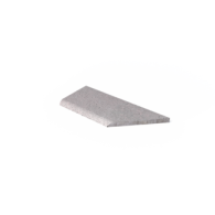 Oud hollands zwembadrand hoek links (100/60x40x5 cm) grijs