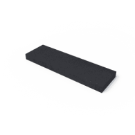 Oud hollands opsluiting 100x30x7 cm carbon