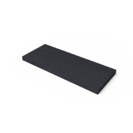 Oud hollands opsluiting 100x40x5 cm carbon