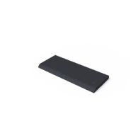 Oud hollands zwembadrand 100x40x5 cm carbon