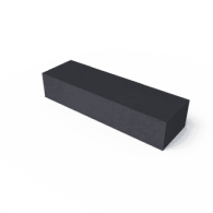 Oud hollands zitelement 200x60x40 cm carbon