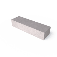 Oud hollands zitelement 200x60x40 cm grijs