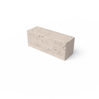 Oud hollands dikformaat 21x7x8 cm creme
