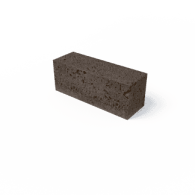 Oud hollands dikformaat 21x7x8 cm taupe
