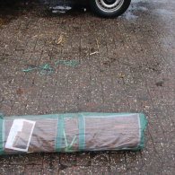 Heidemat 100x300 cm 85% zichtdicht Gewicht van deze matten is ca 3,5 kg p/m2