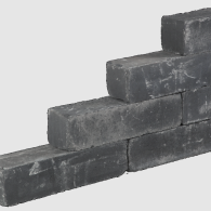 Blockstone small 12x12x60cm Black