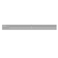 Kant-en-klare hoek flexline/rigidline 100 gegalvaniseerd