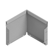 Kant-en-klare hoek Flexline/Rigidline 240 Gegalvaniseerd incl. vebindingsset