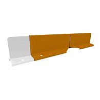 Kant-en-klare hoek Hardline 100 Corten
