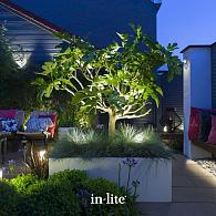 Met de buitenspots van in-lite is het mogelijk om 's avonds laat nog te genieten van het groen in je tuin. Deze tuinspots zijn niet alleen functioneel, maar dragen ook bij aan de sfeer in je tuin. De buitenspots van in-lite zijn verkrijgbaar in diverse kleuren, maten en lichttoepassingen, waardoor je eindeloos kunt combineren en elke tuin kunt omtoveren tot een prachtige oase.