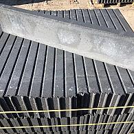 Opsluitband 6x20x100cm zwart