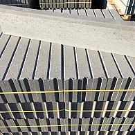 Opsluitband 8x20x100cm Grijs