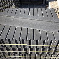 Opsluitband 10x20x100cm zwart