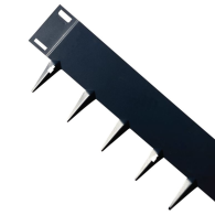 Core Edge kantopsluiting Zwart gecoat 15(26.5) x 107.5 cm
